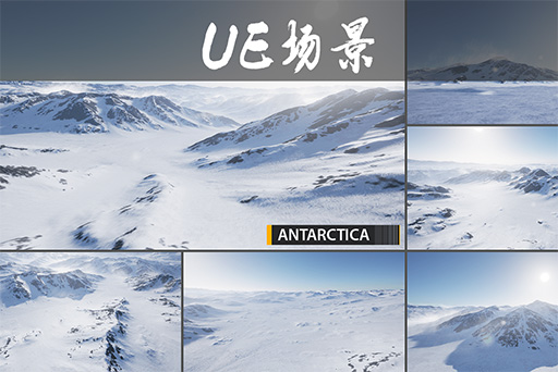 雪山/岛屿/山地风景包