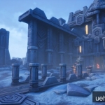 风格化的东方村落 Stylized Asian Village