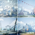 Low Poly维京世界 Low Poly Viking World