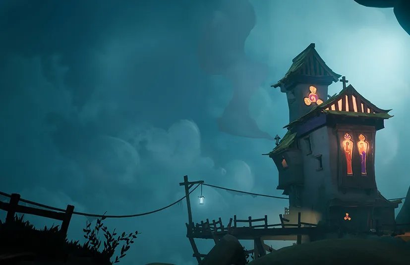 风格化栖息教堂 - Stylized Perched Church
