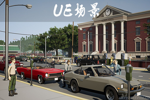阿西茨维尔镇2 – 模块化县 – Assetsville Town 2 – Modular County