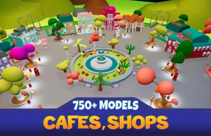 咖啡馆和商店城市 - Cafes & Shops City