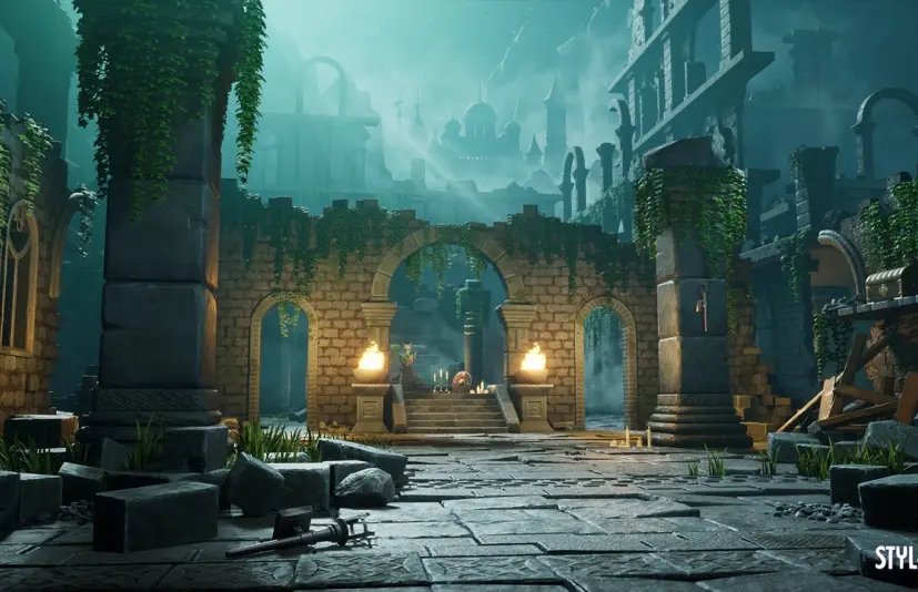风格化失落遗迹 Stylized Lost Ruins