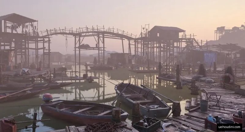 渔村 Fishing Village