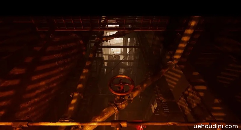 废弃的工业楼梯间 - Abandoned Industrial Stairwell