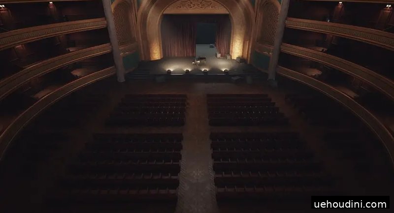 音乐厅内部环境 Concert Hall Interior Environment