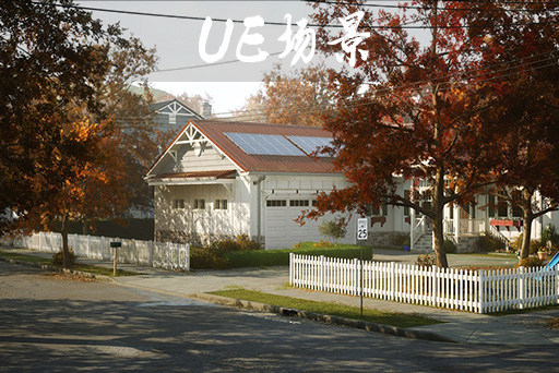 【UE4.26以上通用】Residential Houses Vol.2 – Modular Pack 住宅模块化包