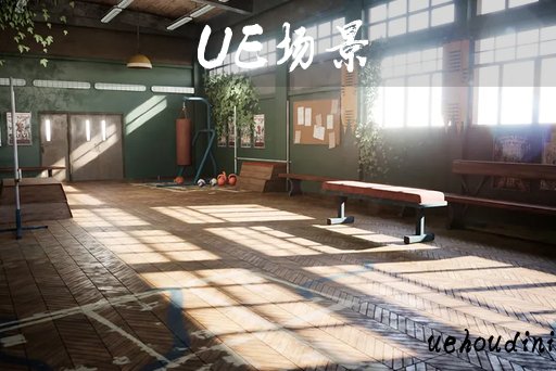 高中体育馆模型 – Highschool Gym  34 Assets