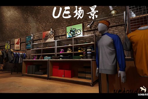 摩托车店环境 – Motorbike Shop Environment