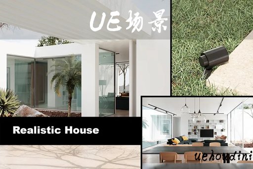 逼真的房屋建筑可视化项目 – DVIZ Realistic House Archviz Project