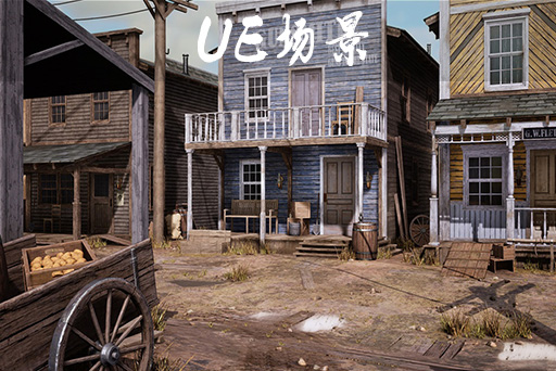 西部城镇/村庄包 – Western Town / Village Pack
