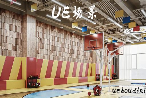篮球场 – Basketball Court 01