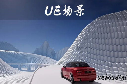 几何汽车背景场景 – Geometric Car Backgrounds