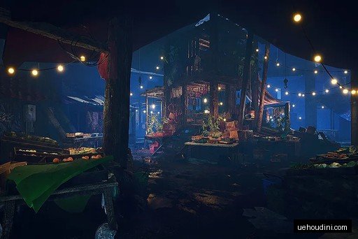 夜市市场环境 – Modular Night Market – Market Environment