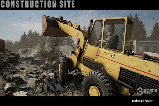 施工现场：装载机 – [SCANS] Construction Site: Loader
