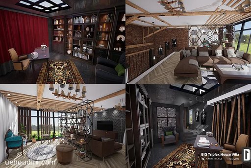 三层别墅 – Triplex House Villa