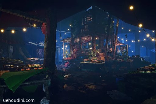 夜市市场环境 – Modular Night Market – Market Environment